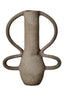 Hamilton Interiors Living Deriva Small Textured Grey Vase House of Isabella UK