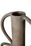Hamilton Interiors Living Deriva Small Textured Grey Vase House of Isabella UK
