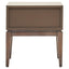 Hamilton Interiors Living Dimaro Antique Grey One Drawer Side Table House of Isabella UK