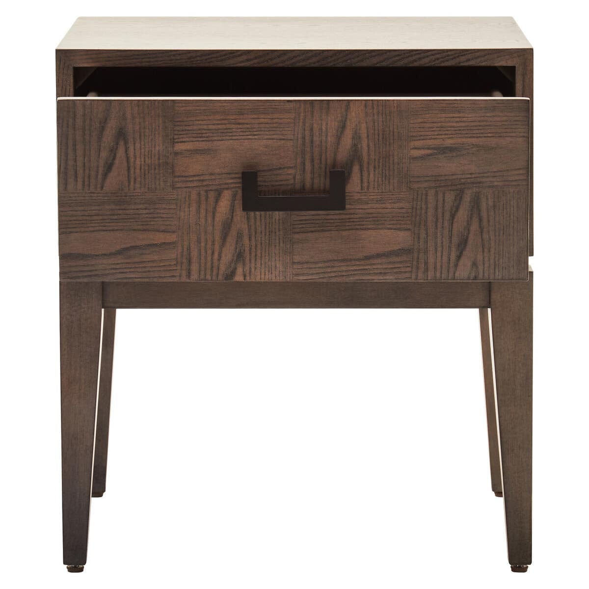 Hamilton Interiors Living Dimaro Antique Grey One Drawer Side Table House of Isabella UK