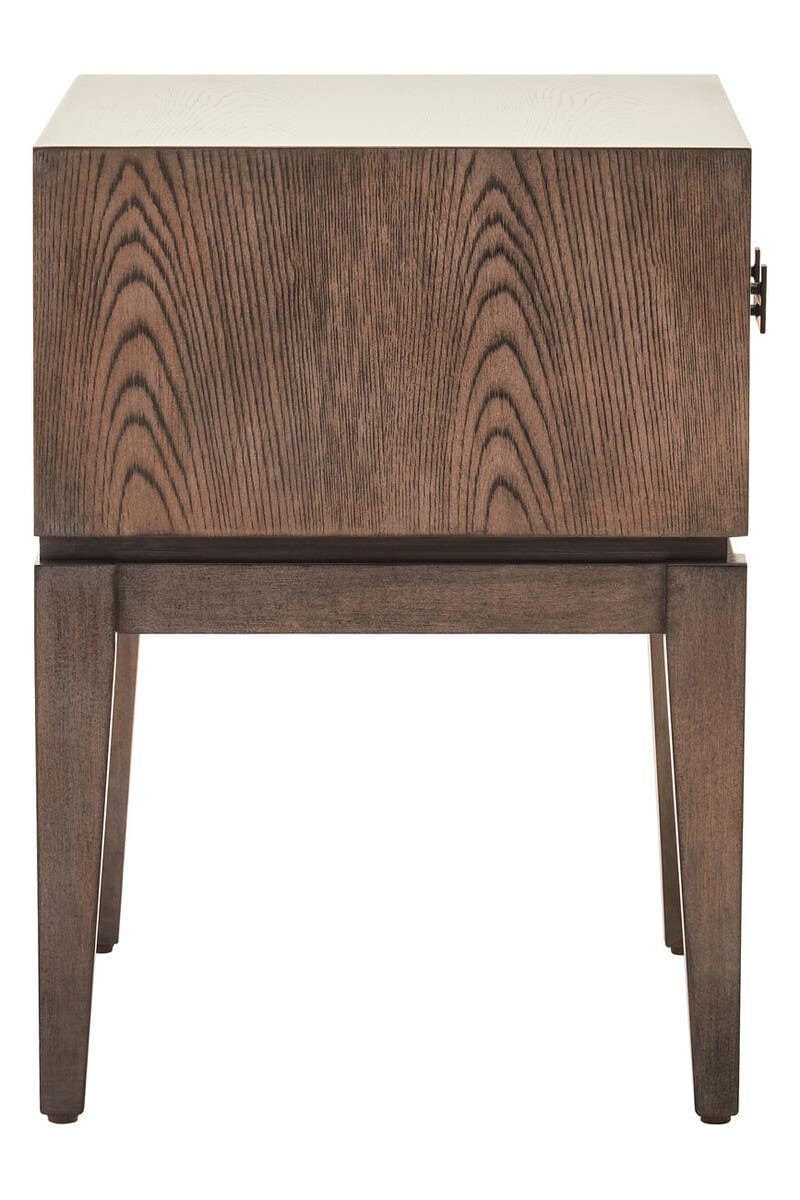 Hamilton Interiors Living Dimaro Antique Grey One Drawer Side Table House of Isabella UK