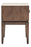 Hamilton Interiors Living Dimaro Antique Grey One Drawer Side Table House of Isabella UK