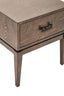 Hamilton Interiors Living Dimaro Antique Grey One Drawer Side Table House of Isabella UK