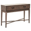 Hamilton Interiors Living Dimaro Antique Grey Two Drawer Console Table House of Isabella UK