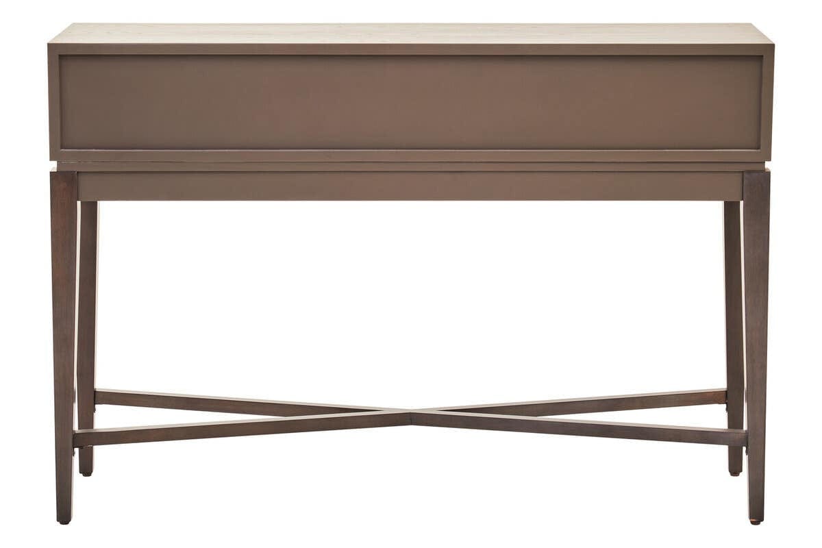 Hamilton Interiors Living Dimaro Antique Grey Two Drawer Console Table House of Isabella UK