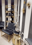 Hamilton Interiors Living Dion Large Ombre Silver and Gold Finish Vase House of Isabella UK