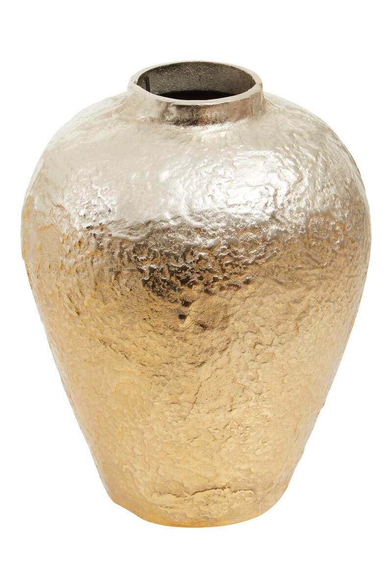 Hamilton Interiors Living Dion Large Ombre Silver and Gold Finish Vase House of Isabella UK