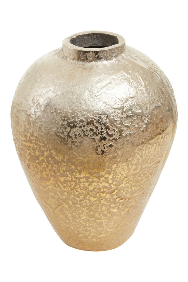 Hamilton Interiors Living Dion Small Ombre Silver and Gold Finish Vase House of Isabella UK