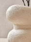 Hamilton Interiors Living Dunas Small Textured White Bubble Vase House of Isabella UK