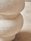 Hamilton Interiors Living Dunas Small Textured White Bubble Vase House of Isabella UK