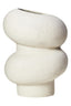 Hamilton Interiors Living Dunas Small Textured White Bubble Vase House of Isabella UK