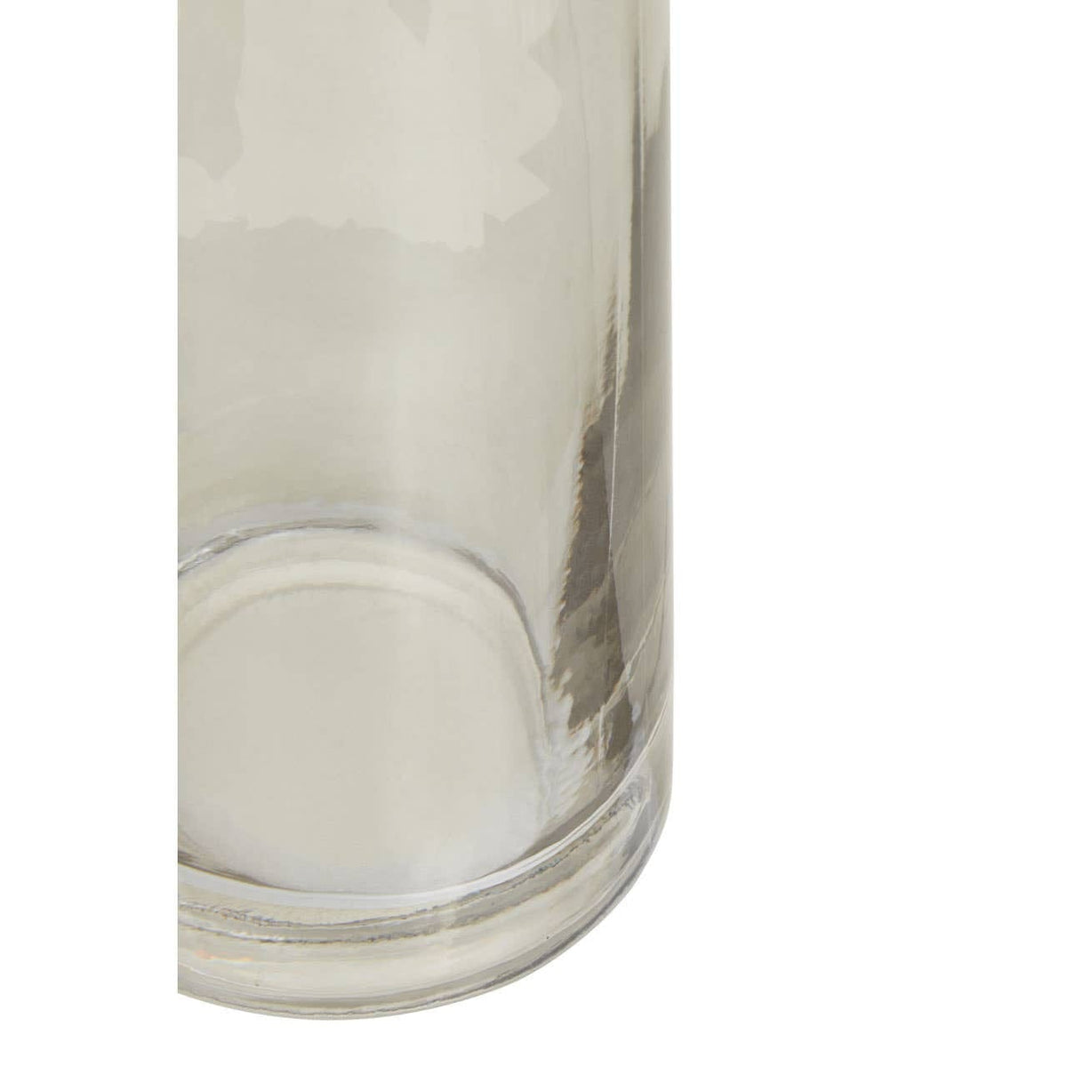 Hamilton Interiors Living Esma Large Grey Glass Vase House of Isabella UK