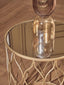 Hamilton Interiors Living Esma Small Amber and Brown Glass Vase House of Isabella UK