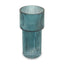 Hamilton Interiors Living Esma Small Ribbed Blue Glass Vase House of Isabella UK