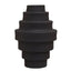 Hamilton Interiors Living Fabia Black Large Step Design Vase House of Isabella UK