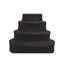 Hamilton Interiors Living Fabia Black Large Step Design Vase House of Isabella UK