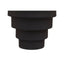 Hamilton Interiors Living Fabia Black Large Step Design Vase House of Isabella UK