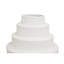Hamilton Interiors Living Fabia White Large Step Design Vase House of Isabella UK