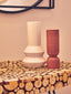 Hamilton Interiors Living Fabia White Ribbed Vase House of Isabella UK