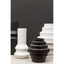 Hamilton Interiors Living Fabia White Ribbed Vase House of Isabella UK
