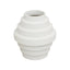 Hamilton Interiors Living Fabia White Small Step Design Vase House of Isabella UK