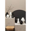 Hamilton Interiors Living Fabia White Small Step Design Vase House of Isabella UK