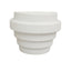 Hamilton Interiors Living Fabia White Small Step Design Vase House of Isabella UK