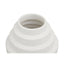 Hamilton Interiors Living Fabia White Small Step Design Vase House of Isabella UK