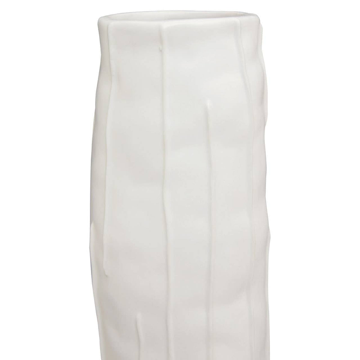 Hamilton Interiors Living Fara White Large Vase House of Isabella UK