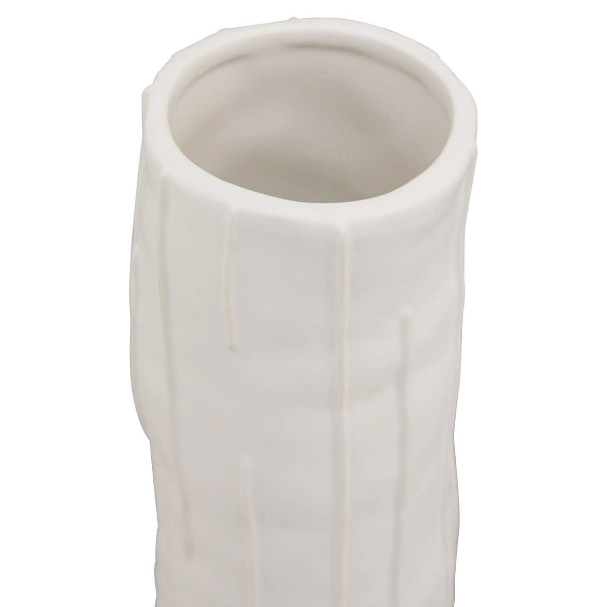 Hamilton Interiors Living Fara White Small Vase House of Isabella UK