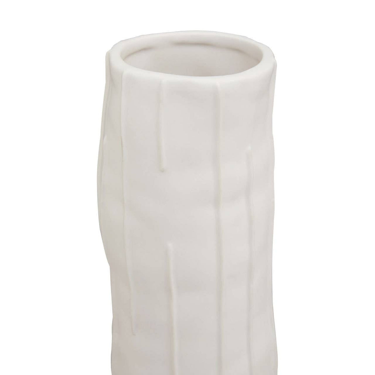 Hamilton Interiors Living Fara White Small Vase House of Isabella UK