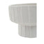 Hamilton Interiors Living Fara White Vase House of Isabella UK