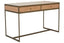 Hamilton Interiors Living Grenoble Oak Veneer 2 Drawer Desk House of Isabella UK