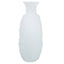 Hamilton Interiors Living Hadia Matte White Glass Vase House of Isabella UK