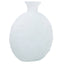Hamilton Interiors Living Hadia Matte White Glass Vase House of Isabella UK