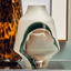 Hamilton Interiors Living Hakan Glass Vase with Marbled Design House of Isabella UK