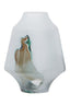 Hamilton Interiors Living Hakan Glass Vase with Marbled Design House of Isabella UK