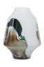Hamilton Interiors Living Hakan Glass Vase with Marbled Design House of Isabella UK