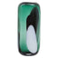 Hamilton Interiors Living Hania Large Green Glass Vase with Abstract Pattern House of Isabella UK
