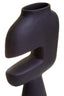 Hamilton Interiors Living Hapax Abstract Large Black Vase House of Isabella UK