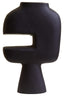 Hamilton Interiors Living Hapax Abstract Large Black Vase House of Isabella UK