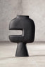 Hamilton Interiors Living Hapax Abstract Large Black Vase House of Isabella UK