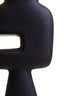 Hamilton Interiors Living Hapax Abstract Large Black Vase House of Isabella UK