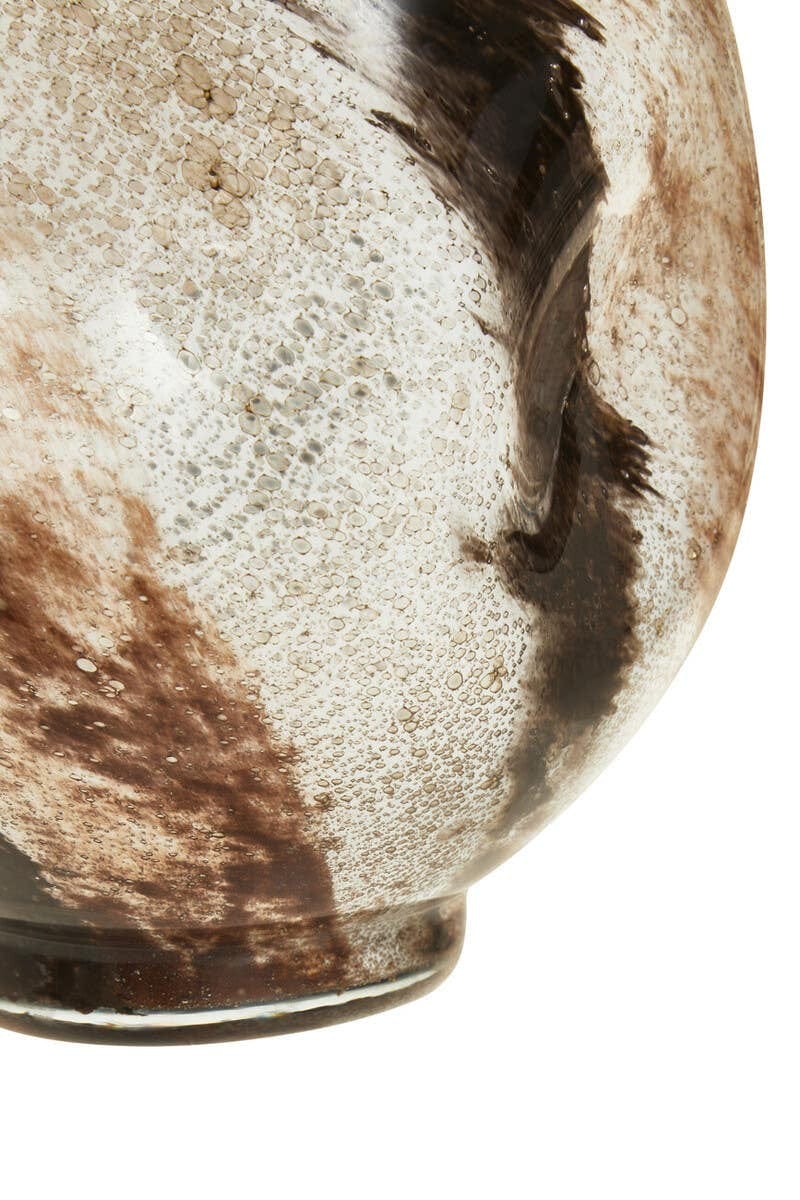 Hamilton Interiors Living Heba Brushstroke Design Small Glass Vase House of Isabella UK