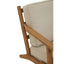 Hamilton Interiors Living Hector Natural Linen and Oak Wood Armchair House of Isabella UK