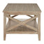 Hamilton Interiors Living Heritage Natural Pine Wood Coffee Table House of Isabella UK
