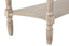 Hamilton Interiors Living Heritage Natural Wash Pine Wood Half Moon Console Table with Drawer House of Isabella UK