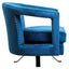 Hamilton Interiors Living Hestia Blue Velvet Swivel Chair House of Isabella UK