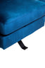 Hamilton Interiors Living Hestia Blue Velvet Swivel Chair House of Isabella UK