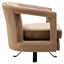 Hamilton Interiors Living Hestia Mink Velvet Swivel Chair House of Isabella UK
